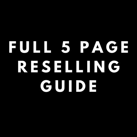 COMPLETE 5 PAGE RESELLING GUIDE